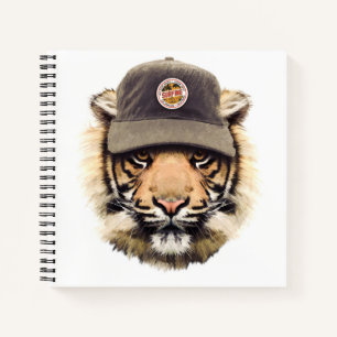 Surfing Tiger Notebook