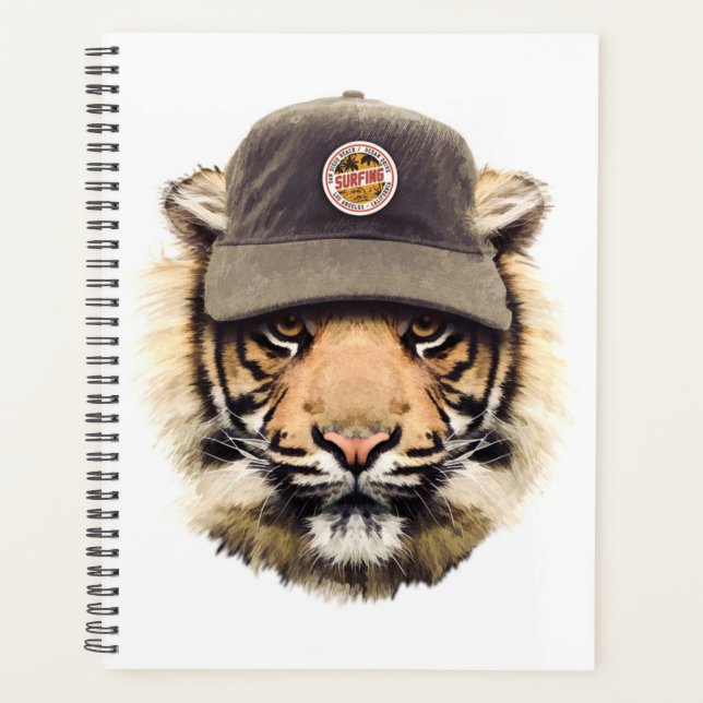 Surfing Tiger Planner (Front)
