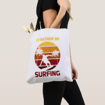Surfing Totebag