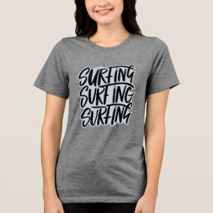 Surfing Tri-Blend Shirt