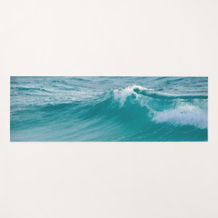 Surfing Wave (with personalised name) Yoga Mat