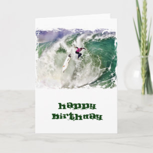Surfing Wipeout Card