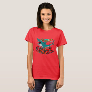Surfing with shark T-Shirt