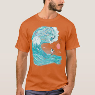 surfing zebra T-Shirt