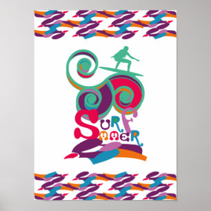 SURFMMER ANGELA SURF BY MASANSER POSTER