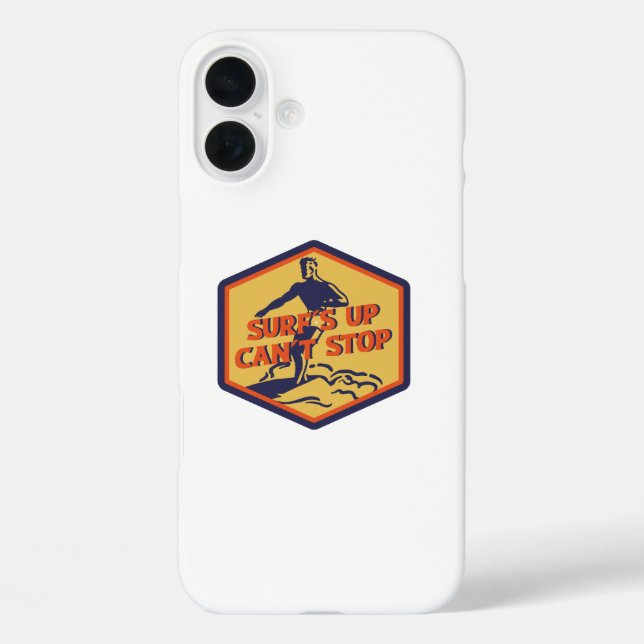 surfs cant stop summer phone case (Back)