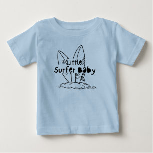 Surf's Up Baby Cute Future Surfer Baby T-Shirt