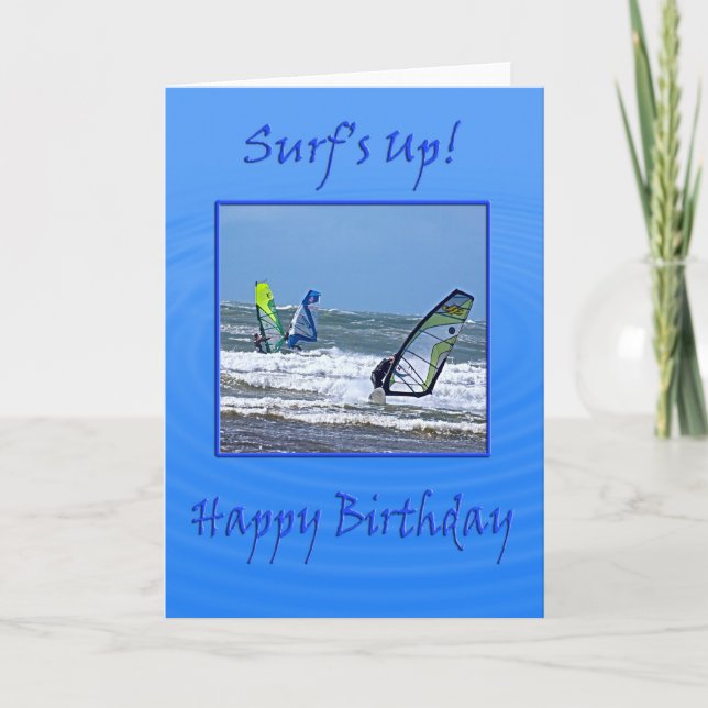Surfs up! card (Front)