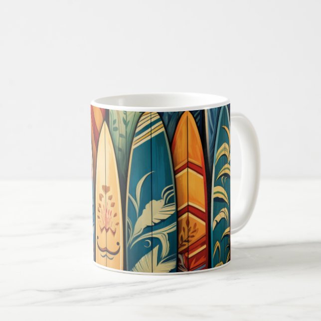 Surf's Up! Coffee Mug (Front Right)