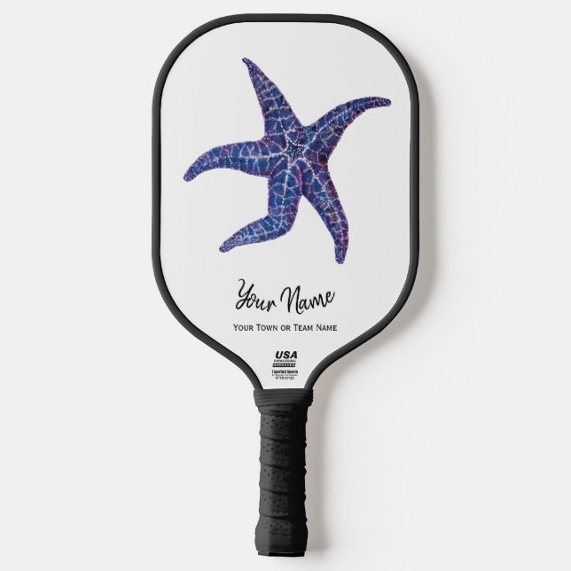 "Surfs Up" Custom Pickleball Paddle (Back)