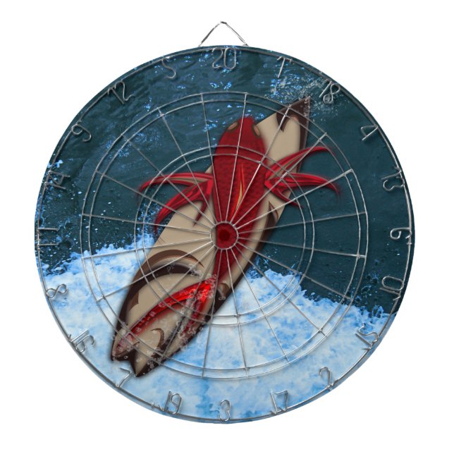 Surf's Up Dartboard (Front)