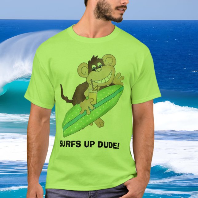SURFS UP DUDE! t-shirt (Creator Uploaded)