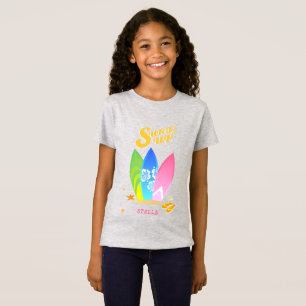 Surf's up Girly Birthday Party T-Shirt