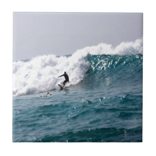 Surf's Up in Hawaii! Tile