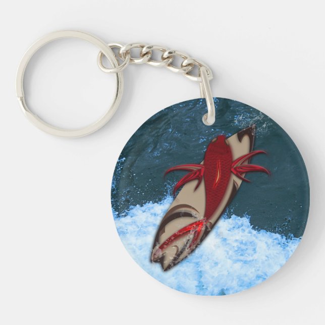 Surf's Up Key Ring (Front)