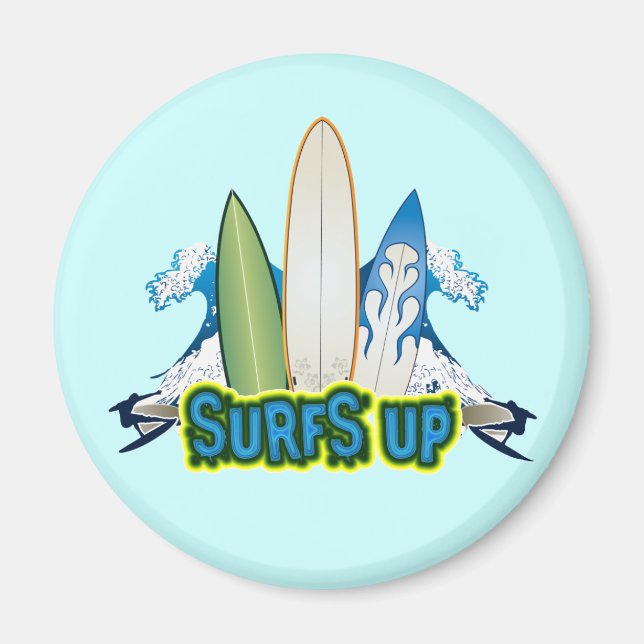 SURFS UP MAGNET (Front)