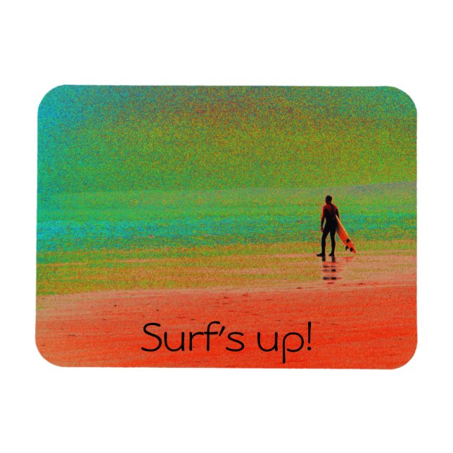 "Surf's up!" Magnet (Horizontal)
