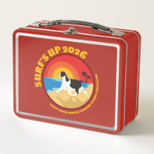 Surfs Up Metal Lunch Box ESS