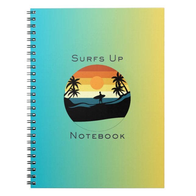 Surfs Up Notebook (Front)