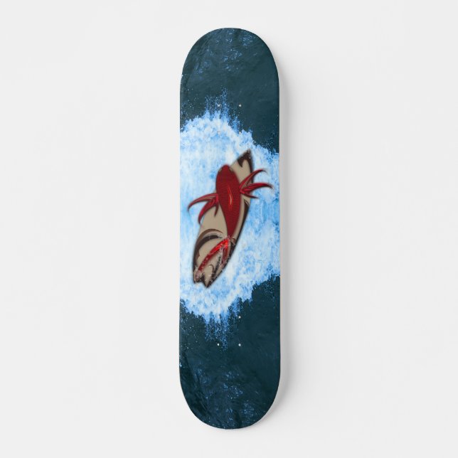 Surf's Up Skateboard (Front)