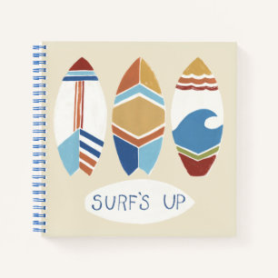 Surf's Up! Surfboards Notebook
