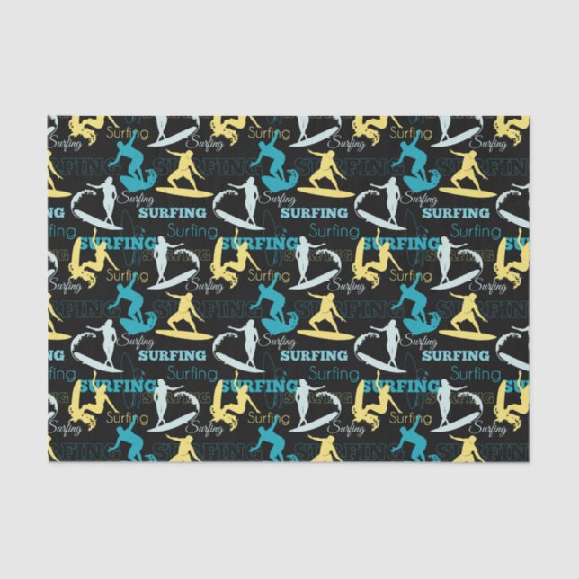 Surfs Up  Tissue Paper (Front)