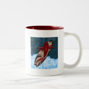 Surf's Up Two-Tone Coffee Mug