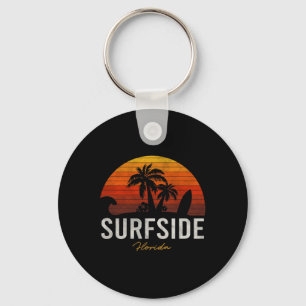 Surfside Beach Florida Fl Palms Vacation Surf Suns Key Ring