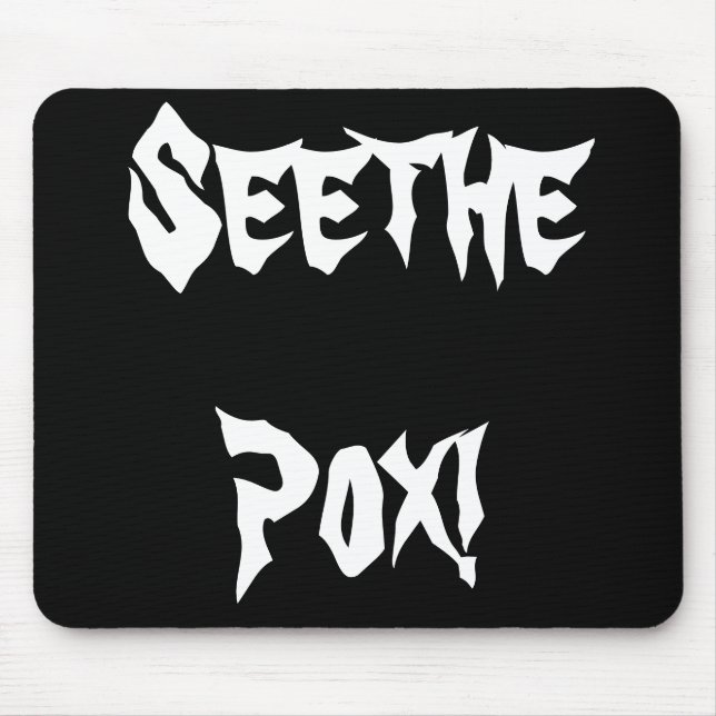 Surfthe Pox! Mouse Mat (Front)