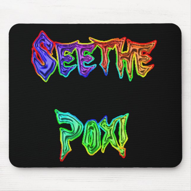 Surfthe Rainbow! Mouse Mat (Front)