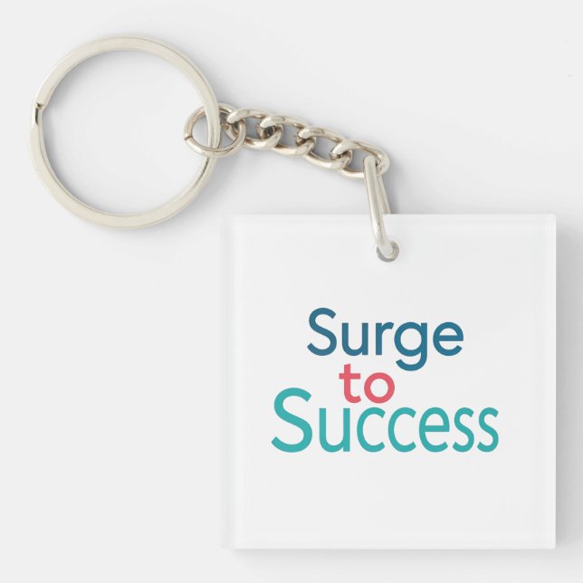 Surge to Success  Key Ring (Front)