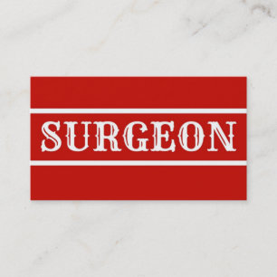 Surgeon Business Card