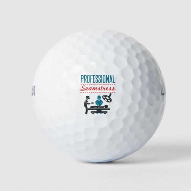 Surgeon Definition Funny Doctor Medicine Golf Balls (Front)