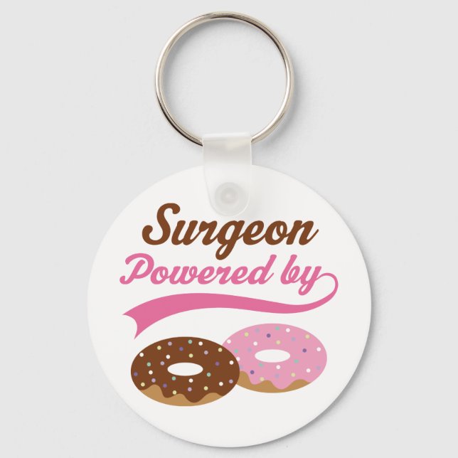 Surgeon Funny Gift Key Ring (Front)