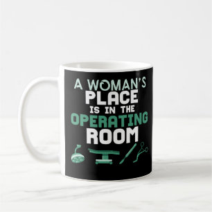 Surgeon Gifts Women Surgery Resident Coffee Mug