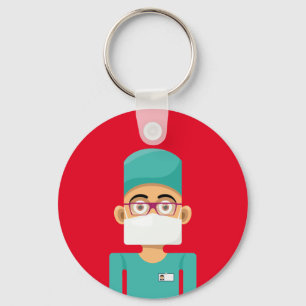 Surgeon Key Ring