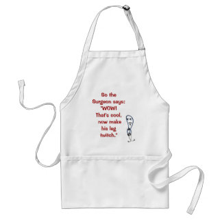 Surgeon Says Leg Twitch Apron