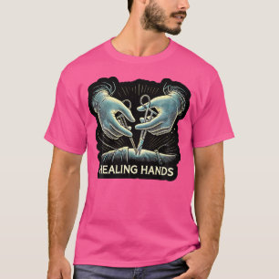 Surgery Doctor Healing Hands Surgeon T-Shirt