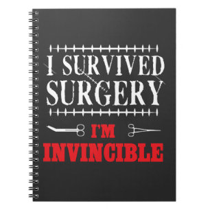 Surgery Recovery Gifts for Men Women Knee Shoulder Notebook