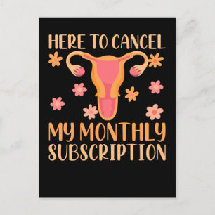 Surgery Uterus Removal Hysterectomy Recovery Postcard