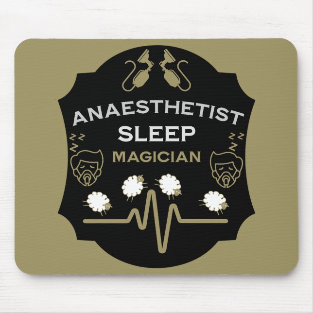  Surgical  Anaesthetist Mouse Mat (Front)