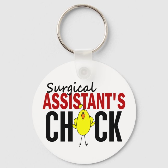 Surgical Assistant's Chick Key Ring (Front)