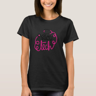 Surgical ICU Technologists Technicians SICU Tech T-Shirt