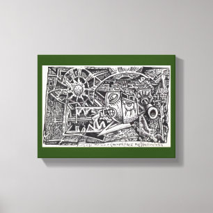 Surgical Implant (Interface Me) Technology Canvas Print