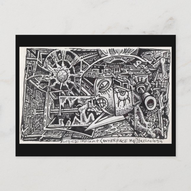 Surgical Implant (Interface Me) Technology Postcard (Front)