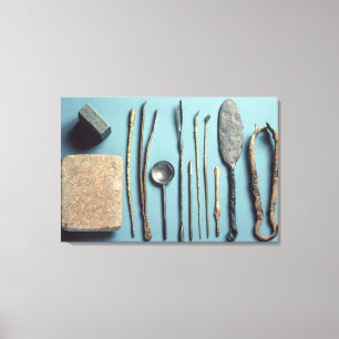 Surgical instruments canvas print