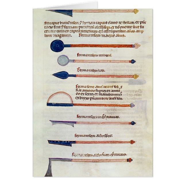 Surgical instruments from a treatise (Front)