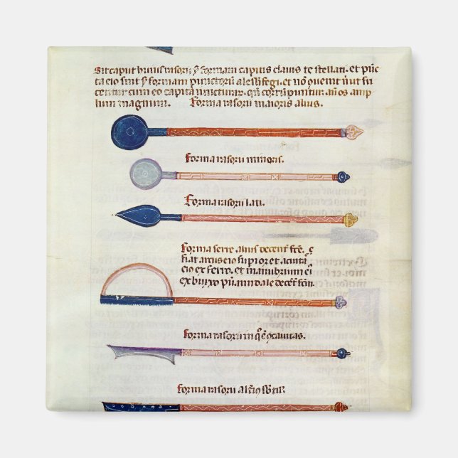 Surgical instruments from a treatise magnet (Front)