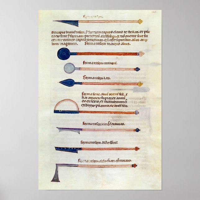 Surgical instruments from a treatise poster (Front)