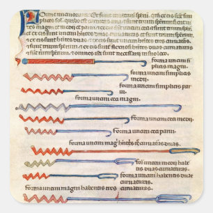Surgical instruments from a treatise square sticker